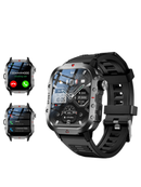 Relógio Inteligente Esportivo KESHUYOU Tela HD 2,01” com LED