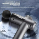 Pistola de Massagem Lenovo com Tela LED e 8 Cabeças