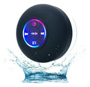 Alto-Falante Bluetooth Portátil LED IPX4 com Ventosa
