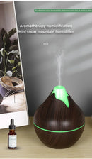 Difusor de Aromaterapia 350ML com LED e Controle Remoto