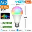 Lâmpada Smart TNCE Tuya E27 RGB Wi-Fi