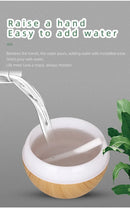 Difusor de Aromaterapia 350ML com LED e Controle Remoto