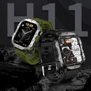 Relógio Inteligente Esportivo KESHUYOU Tela HD 2,01” com LED