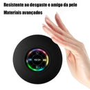 Alto-Falante Bluetooth Portátil LED IPX4 com Ventosa